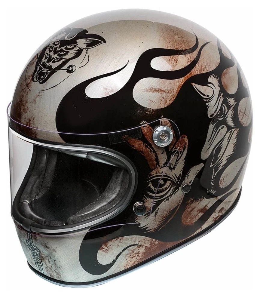 Trophy BD Titanium Motorhelm