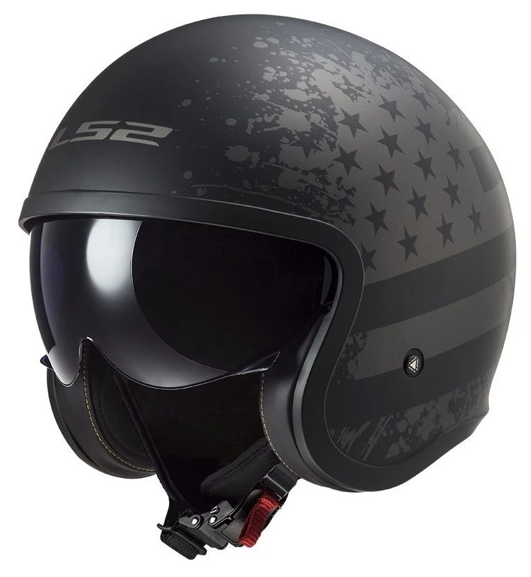 Richa OF599 Spitfire Black Flag Motorhelm