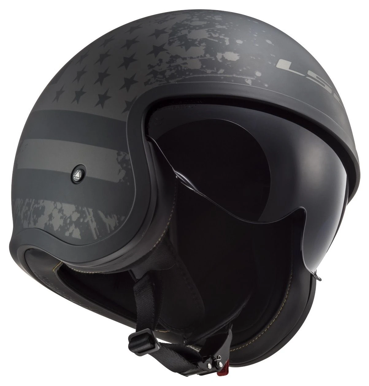 Richa OF599 Spitfire Black Flag Motorhelm - Afbeelding 5