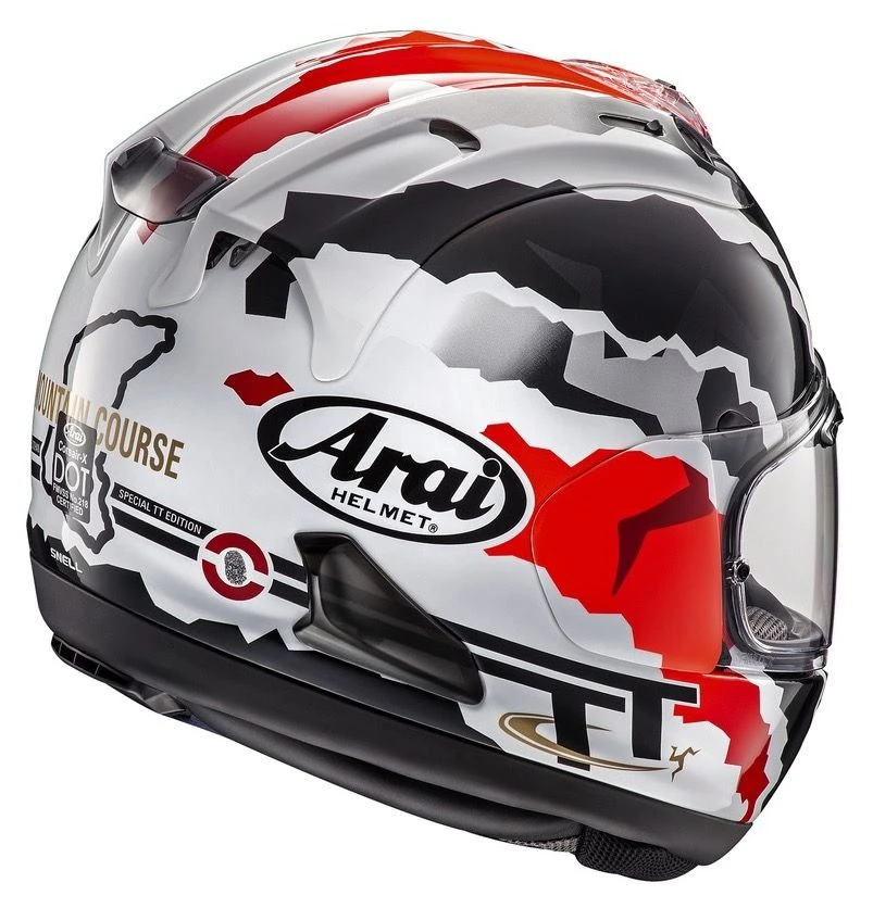 RX-7V EVO Doohan TT Motorhelm - Afbeelding 2