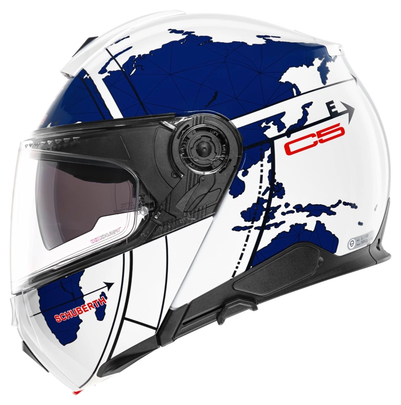 C5 Globe Motorhelm - Afbeelding 4
