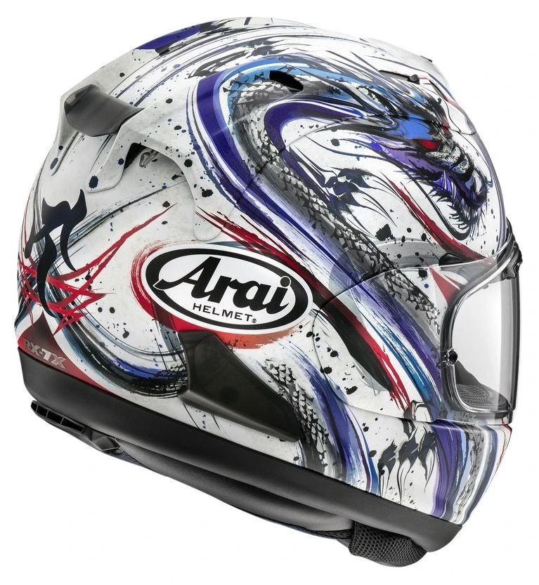 RX-7V EVO Kiyonari Trico Motorhelm - Afbeelding 2