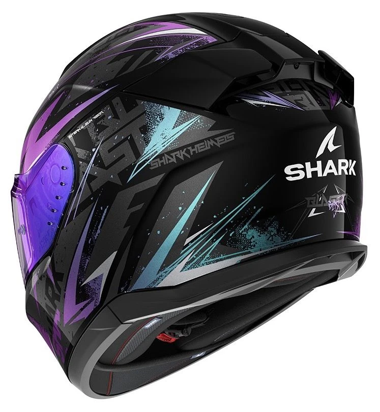 Shark D-Skwal 3 Blast-R Motorhelm - Afbeelding 2